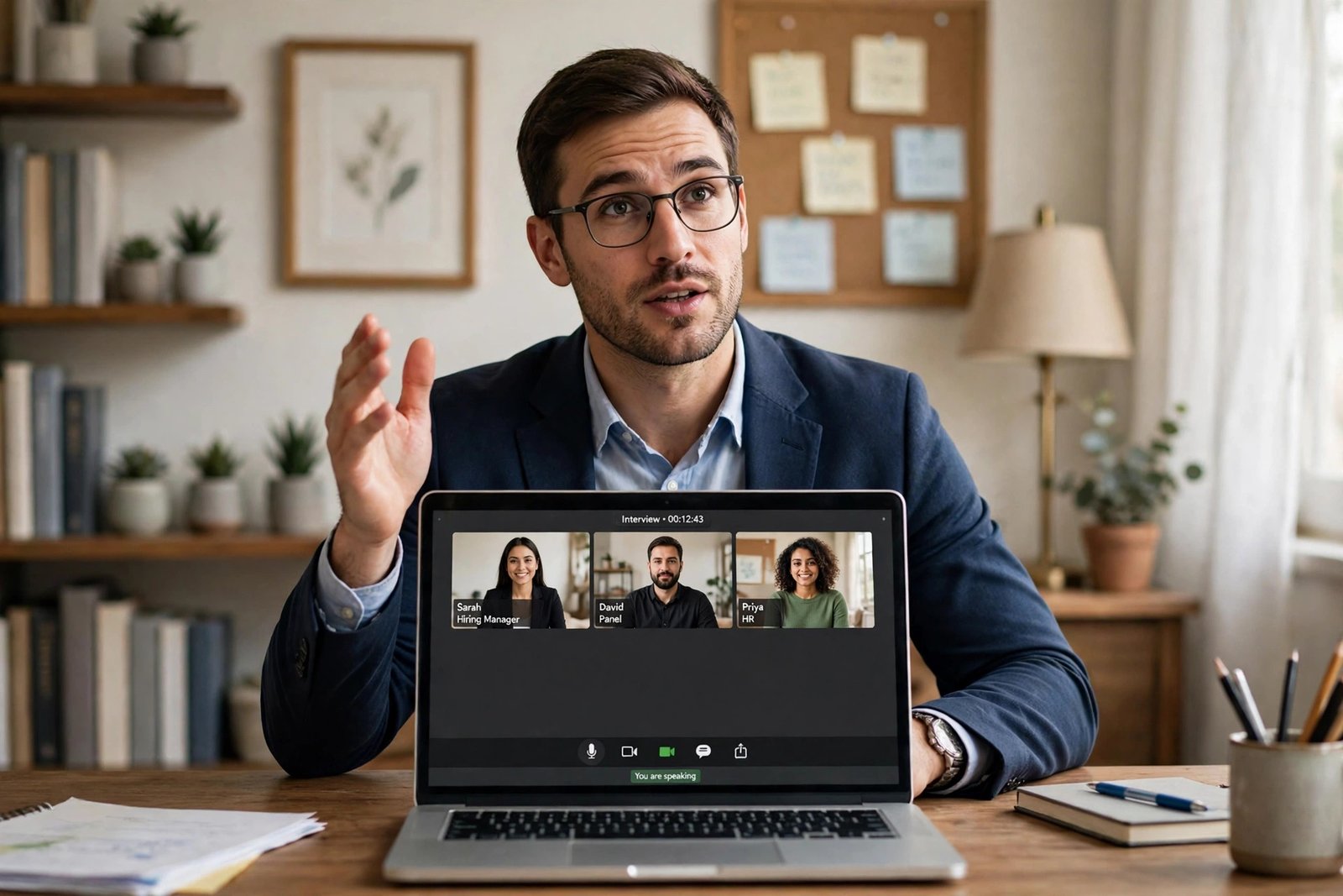 remote job interview questions — asking the employer smart questions on a video call